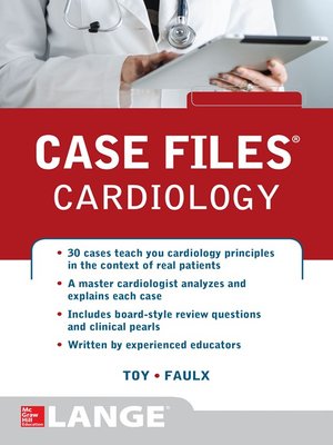 cover image of Case Files Cardiology
